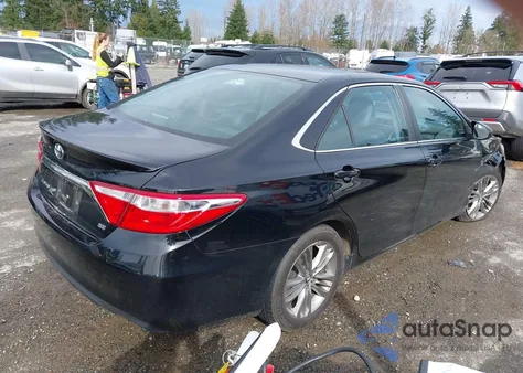 2016 Toyota Camry Se из США, поврежденный, VIN 4T1BF1FK0GU241061